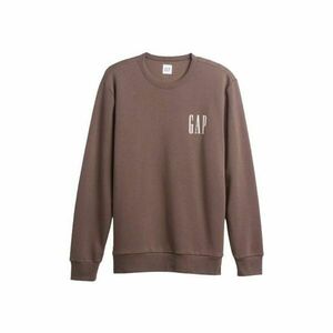GAP V-LW DB FLEECE Férfi pulóver, barna, méret kép