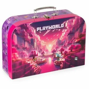 Oxybag 34 CM PLAYWORLD GIRL Gyerek kisbőrönd, rózsaszín, méret kép