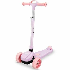 Spokey HOPI Összehajtható tricikli gyerekeknek világító kerekekkel, rózsaszín, méret kép