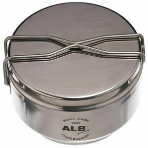 ALB FORMING NEREZ Kétrészes rozsdamentes csajka, ezüst, méret kép