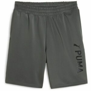 Puma FIT 8" DOUBLE KNIT GRAPHIC SHORT Férfi sport rövidnadrág, sötétszürke, méret kép