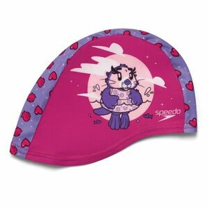 Speedo PRINTED POLYESTER CAP IU Univerzális úszósapka, rózsaszín, méret kép