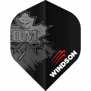 Windson DARK MAPLE LEAF Darts toll, fekete, méret kép