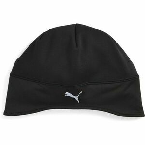 Puma RUNNING CONTOURED SKULL BEANIE Téli futósapka, fekete, méret kép