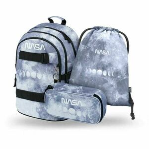 BAAGL 3 SET SKATE NASA GREY Iskolai szett, szürke, méret kép
