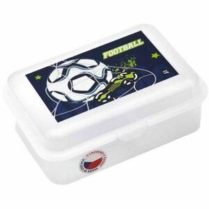 Oxybag FOOTBALL Uzsonnásdoboz, átlátszó, méret kép