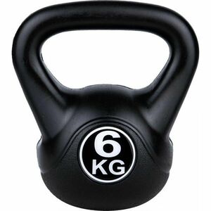 Fitforce FKBP-6KG Kettlebell, fekete, méret 6 KG kép