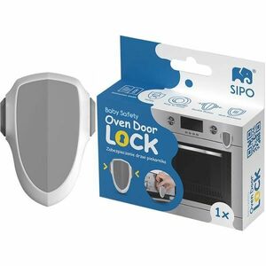 Sipo SAFETY LOCK Biztonsági zár sütőajtóra, fehér, méret kép