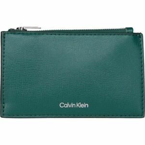 Calvin Klein FOIL LOGO TOP ZIP CARDCASE Női pénztárca, sötétzöld, méret kép