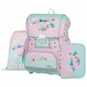 Oxybag FLOWERS Iskolai szett, rózsaszín, méret kép