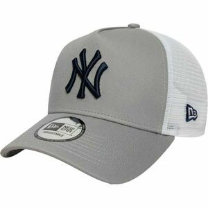 New Era NEW YORK YANKEES MLB SIDE PATCH 9FORTY TRUCKER Baseballsapka, szürke, méret UNI kép