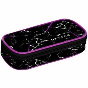 Oxybag ETUE JUMBO OMBRE ELECTRIC GIRL Iskolai tolltartó, fekete, méret kép