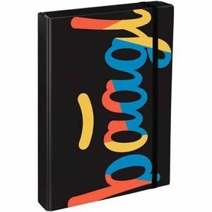 BAAGL JUMBO INDIGO Füzettartó box A4, fekete, méret kép