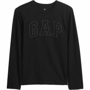 GAP V-FRCH LS LOGO TEE Gyerek póló, fekete, méret kép