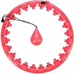 HMS FH01 Masszázs hulahopp súllyal, piros, méret kép