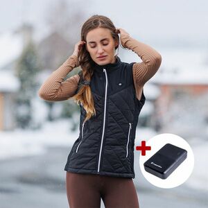 Női fűthető mellény inSPORTline WARMher 10 000 mAh powerbankkal kép