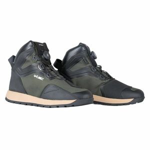 Motoros csizma W-TEC Vigger, csúszásmentes talp, bokavédelem, megerősített orr- és sarokrész, Freelock fűzőrendszer, dupla varrás, 566 g kép