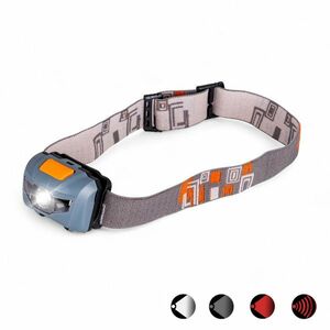 LED fejlámpa inSPORTline Lucetare, 300 lumen, kompakt, 120 m hatótávolság, rugalmas pánt kép