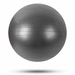 Gimnasztikai labda inSPORTline Stretch Ball 55 cm, masszázs nyúlványok, csúszásmentes, kézi pumpa, tartós PVC anyag kép