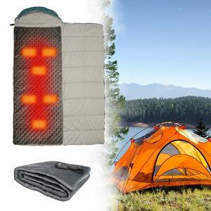 Fűthető alátét inSPORTline Foseto 170x72 cm, mosható, szabályozógomb, 968 g, 10 W teljesítmény kép