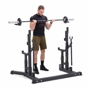 Erősítő bench press állvány inSPORTline X-NT CR20 IPF Combo Rack, biztonsági karok, tartós acélszerkezet, gumírozott lábak, praktikus emelők kép