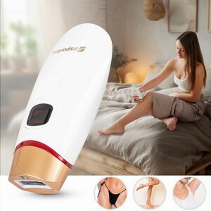 IPL epilátor inSPORTline Eriva, kijelző, bőrközelség-érzékelés, otthoni használat, védőszemüveg, borotva, ergonomikus kialakítás kép