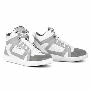 Motoros cipő W-TEC Arimes, fűzős rögzítés, fém fűzőlyukak, kivehető ergonomikus talpbetét, megerősítés a váltó területén, csúszásmentes talprész kép