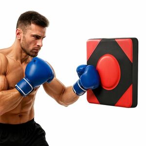 Boksz ütőpárna inSPORTline Tarbo Small 30x30x8 cm, kompakt kialakítás, könnyű falra szerelés, kiváló ütéscsillapítás kép