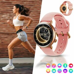 Okosóra inSPORTline Manzon, tartós fémtest, AMOLED kijelző, alkalmas úszáshoz, cserélhető szíj kép