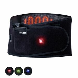 Fűthető deréköv W-TEC HEATbelt S-XL, 3 fűtési mód, egyenletes hőelosztás, kiváló hőszigetelő tulajdonságok, erős tépőzár kép