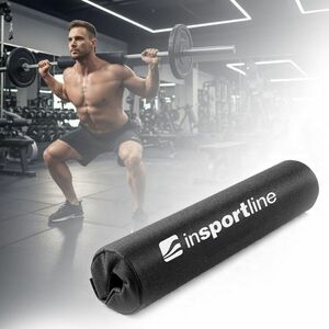 Súlyzórúd védő inSPORTline Enberoll 40x8 cm, tépőzáras rögzítés, habszivacs anyag, Oxford szövet kép