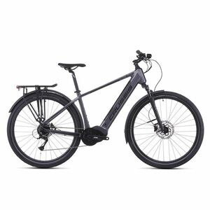 Férfi trekking elektromos kerékpár Crussis e-Gordo 7.11 715Wh 28" - modell 2026, szuper erős akkumulátor, erős Panasonic középmotor, hidraulikus fékek kép