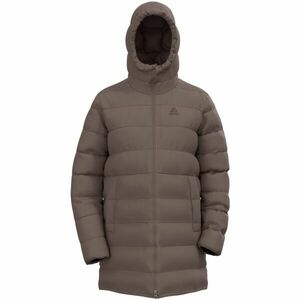 Odlo W ASCENTN-THERMIC HOODED JACKET INSULATED Női tollkabát, barna, méret kép