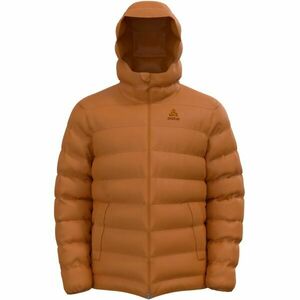 Odlo ASCENT N-THERMIC HOODED INSULATED JACKET Férfi kabát, barna, méret kép