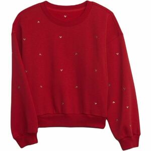 GAP HO23 NOVELTY Lány pulóver, piros, méret kép