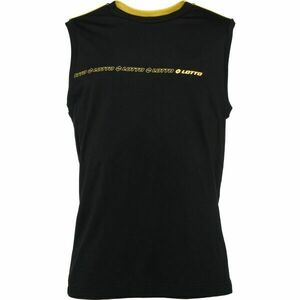 Lotto LOGO DUE TEE SL Férfi ujjatlan felső, fekete, méret kép