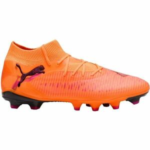 Puma FUTURE 8 PRO FG/AG Férfi stoplis focicipő, narancssárga, méret 44 kép