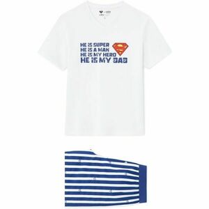 CELIO LLIMANPYJ Férfi pizsama, fehér, méret kép