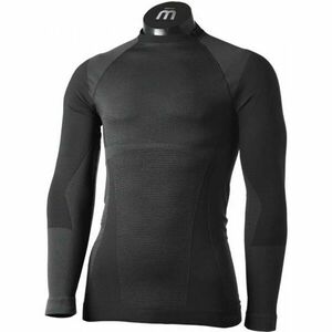 Mico L/SLVS R/NECK SHIRT WARM CONTROL Férfi thermo felső, fekete, méret 3 kép