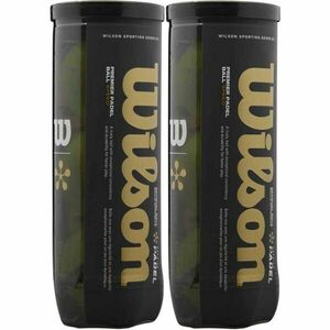 Wilson PREMIER PADEL SPEED BALL 2PACK Padel labda, sárga, méret kép