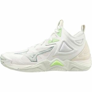 Mizuno WAVE MOMENTUM 3 MID W Női teremcipő, fehér, méret 36.5 kép