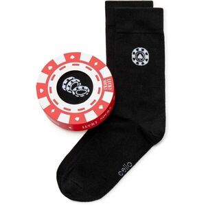 CELIO XMISOJETON Férfi zokni ajándékcsomagolásban, fekete, méret kép