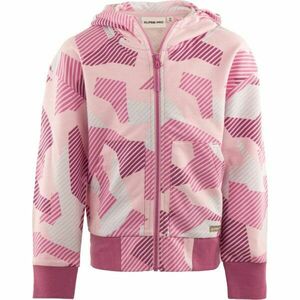 ALPINE PRO BORCO Lány pulóver, rózsaszín, méret 128-134 kép