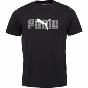Puma ESSENTIALS LOGO LAB TEE Férfi póló, fekete, méret kép