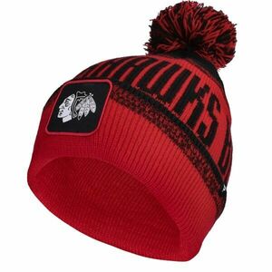 FANATICS CHICAGO BLACKHAWKS THRIVE CUFFED POM BEANIE Sapka, piros, méret kép