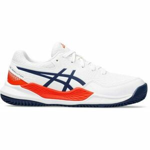 ASICS GEL-RESOLUTION 9 GS CLAY Gyerek teremcipő, fehér, méret 35.5 kép