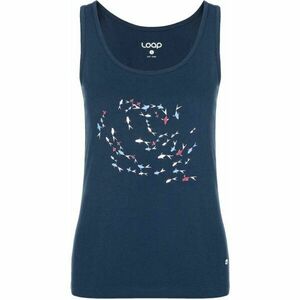 LOAP BAHTA Női top, sötétkék, méret kép