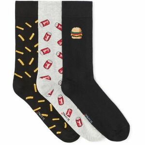 CELIO XMISOHAPPY Férfi zokni díszdobozos csomagolásban, fekete, méret kép