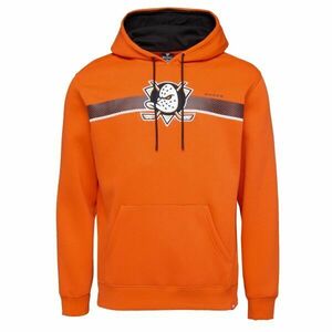 FANATICS ANAHEIM DUCKS WRIST SHOT HOODIE Pulóver, narancssárga, méret kép