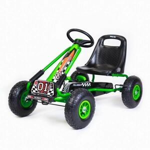 BABY MIX RAZOR Gyerek lábbal hajtós gokart, zöld, méret kép